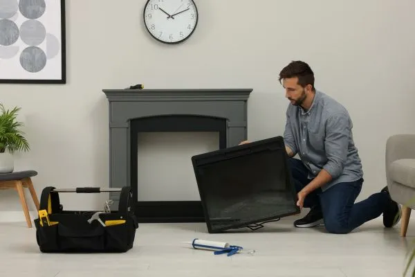 electric fireplace repair
