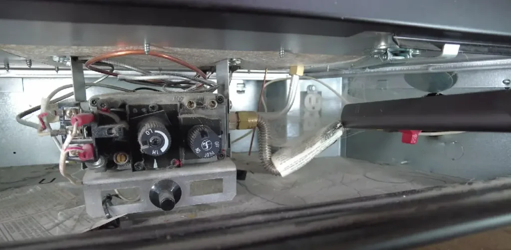 cleaning of gas fireplace
